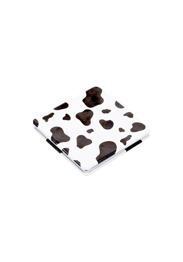 DAISO Square Compact Mirror with Assorted Designs - Portable Makeup Accessory - Image 3